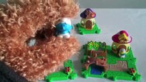 The Smurfs Micro Village Gargamel Castle & Windmill Playset