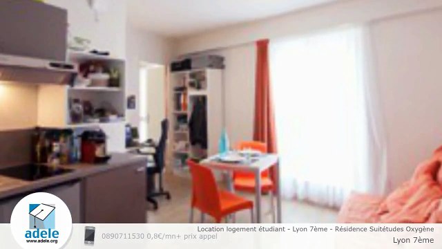 Location logement étudiant - Lyon 7ème - Résidence Suitétudes Oxygène