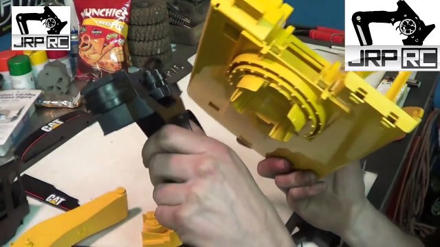 JRP RC - Bruder Excavator Rc Conversion Part 1 - Tear Down