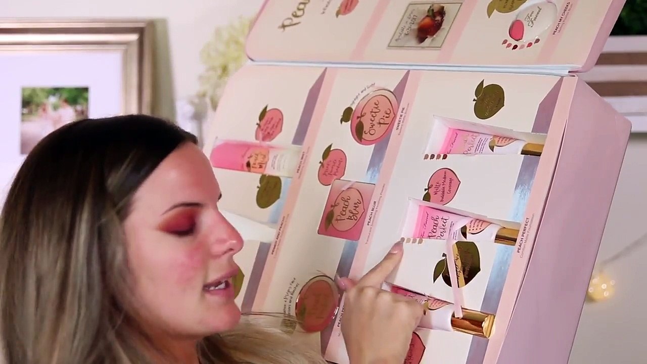 NEW* TOO FACED PEACHES AND CREAM COLLECTION! FIRST IMPRESSIONS / HITS & MISSES | Casey Holmes