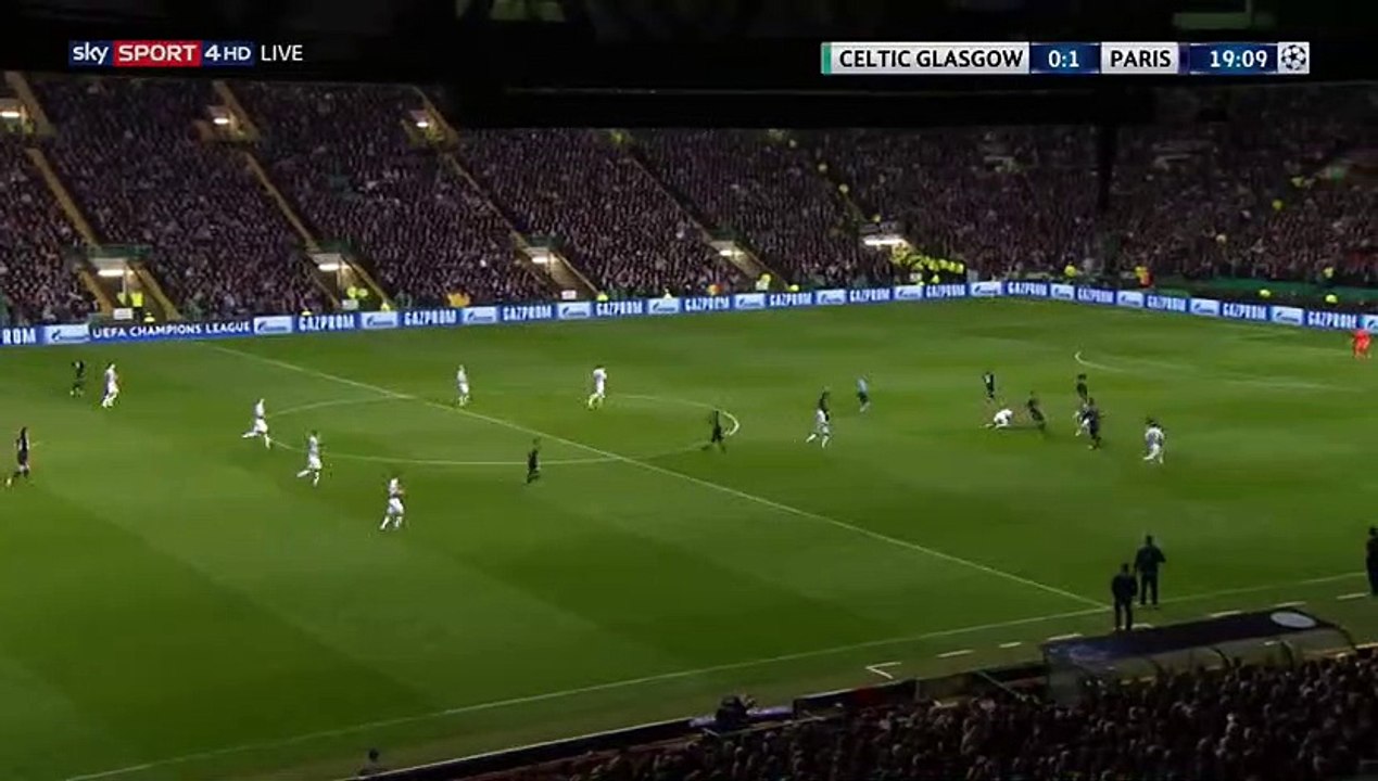 Neymar Goal - Celtic vs Paris SG 0-1 (12.09.2017)