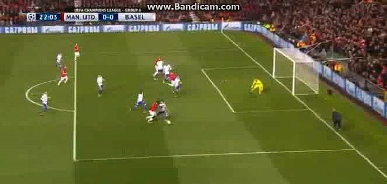 Henrikh Mkhitaryan 100% Chance one on one with GK - Manchester United Vs Basel - 12.09.2017 HD