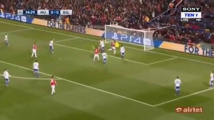 Marouane Fellaini GOAL HD - Manchester United 1-0 FC Basel 12.09.2017
