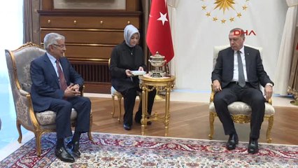 Cumhurbaşkanı Erdoğan, Pakistan Dışişleri Bakanı Asıf'ı Kabul Etti
