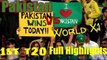 Pakistan Vs World XI Full Match Highlights- World XI Batting - 1st T20i 12 September 2017