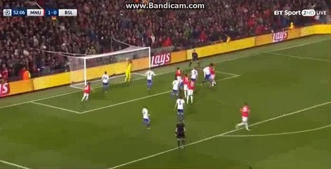 Romelu Lukaku Goal HD Manchester United 2-0 Basel 12.09.2017