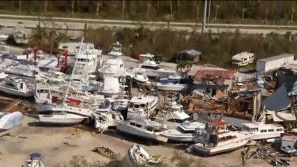 Furacão Irmã causa destruição na Flórida