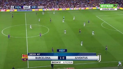 Ivan Rakitic  Goal HD - Barcelona	2-0	Juventus 12.09.2017