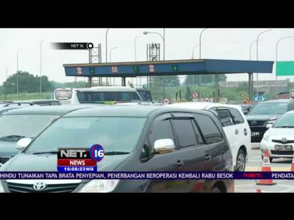Live Report Arus Lalu Lintas di Cikarang Utama - NET16