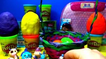 Doc McStuffins Bubble Guppies Play Doh Eggs Surprise - Disney Toys collection