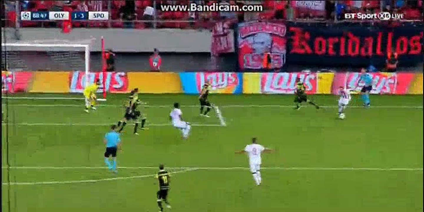 Felipe Pardo Goal HD - Olympiacos 1-3 Sporting CP 12.09.2017