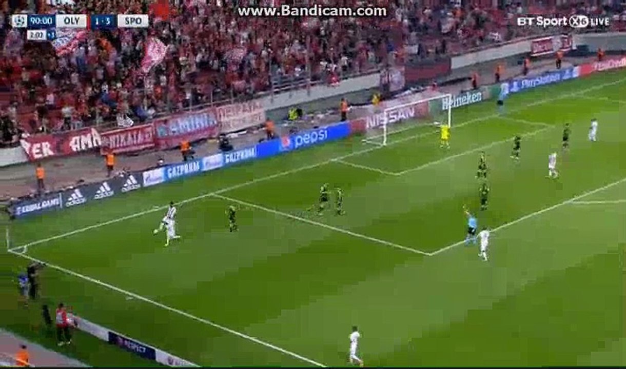 Felipe Pardo Goal HD - Olympiacos 2-3 Sporting CP 12.09.2017