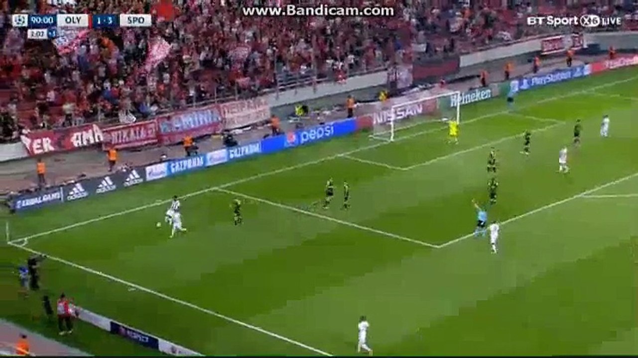 Felipe Pardo Goal HD - Olympiacos 2-3 Sporting CP 12092017