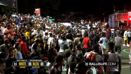 Carmelo Anthony Witnesses JellyFam & BEST of NY In Front of TOUGHEST CROWD In America at Dyckman!!