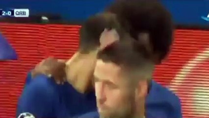 Davide Zappacosta Goal - Chelsea vs Qarabag 2-0 12-09-2017 Champions League