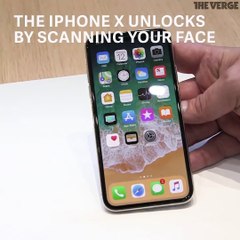 De cerca con #iPhoneX, el teléfono más caro de Apple.