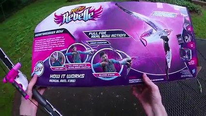 [REVIEW] Nerf Rebelle Heartbreaker Bow Review & Firing Test