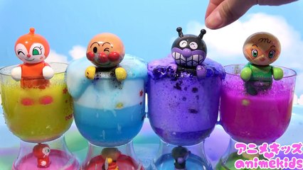 アンパンマン アニメ おもちゃ お風呂 バスボール びっくらたまご 入浴剤 バスボム ガチャガチャ ガチャマシーン お店屋さん animekids アニメキッズ Anpanman