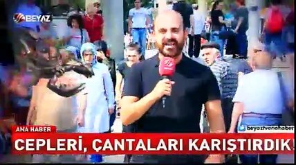 Sokaktaki vatandaşın cebinden hıyar bile çıktı