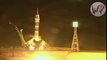 La nave espacial Soyuz MS-06 despega desde Baikonur con una expedición a bordo