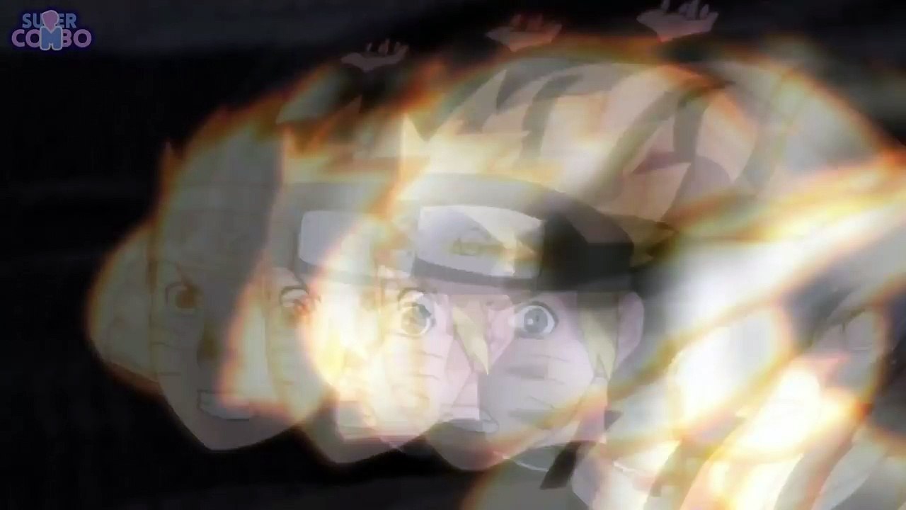 Naruto Controls Nine Tails Chakra, Activates Yellow Flash Speed and Saves Shiseru!