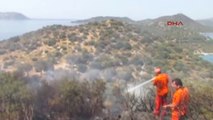 Antalya Kaş'ta Makilik Yangını