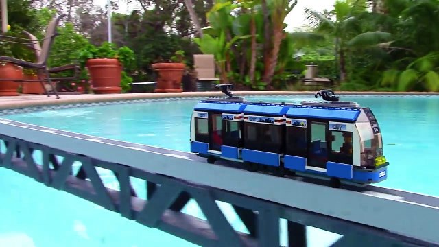 Lego trains crashes on a bridge and more compilations