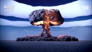 10个威力最大核弹爆炸的真实录像！人间地狱，要和平不要战争！