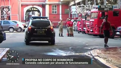 Operação no RJ prende bombeiros suspeitos de cobrança de propina