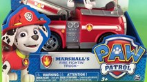 Paw Patrol Marshall and the Fire Fightin truck Fire Engine Rescue Team