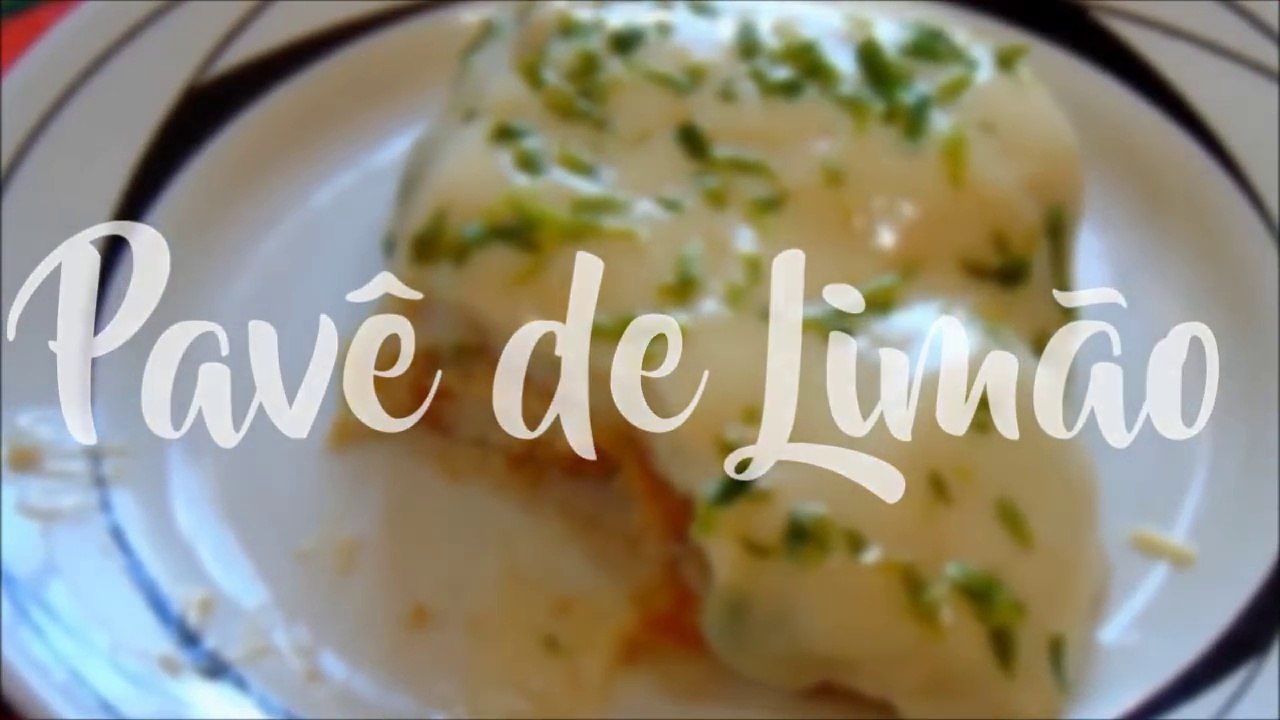 COMO FAZER PAVÊ DE LIMÃO FÁCIL E DELICIOSO