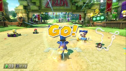 【実況】 新しく大会に出場したらアイテム大混戦になったw マリオカート８デラックス Part7