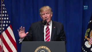 President Trump says ISIS is on a Campaign of Genocide