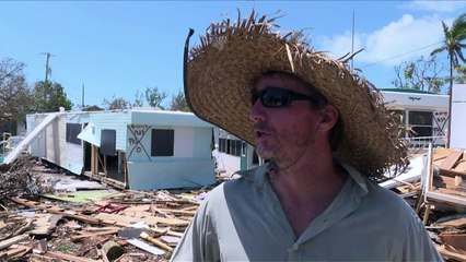 Irma dejó devastación y gente sin hogar en los cayos de Florida