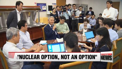 Download Video: South Korea's presidential office says redeployment of U.S. tactical nukes 'not an option'