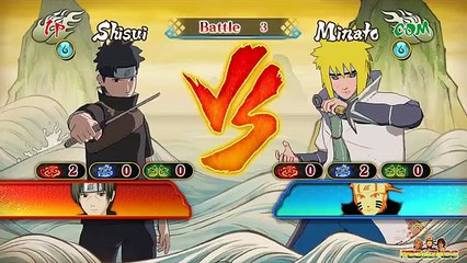 Bataille ré Vitesse orage ultime contre minato yamikaze uchiha shisui naruto shippuden ninja