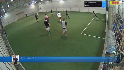 But de Nicolas  (16-4) - Les Gars Lactics Vs Kramp - 12/09/17 19:00 - LIGUE 3 - Poitiers Game Parc