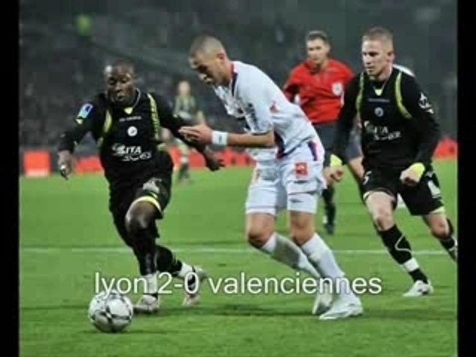 Lyon 2-0 valenciennes