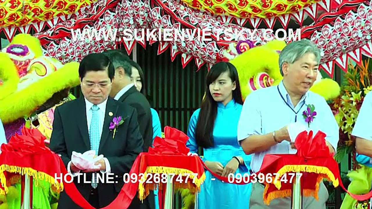 Khánh thành, Tổ chức lễ khánh thành công ty chuyên nghiệp tại Bình Dương