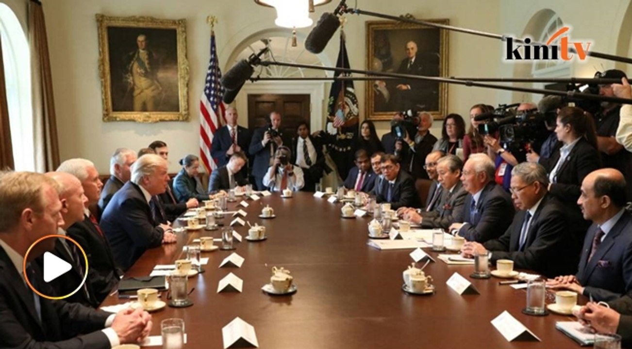 "Musuh AS juga musuh Malaysia," kata Najib depan Trump