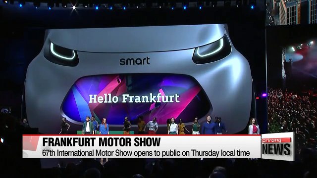 Frankfurt International Motor Show opens Thursday, Kia and Hyundai's latest offerings on display