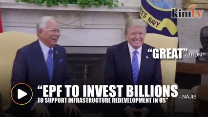 Video herunterladen: We want to help US economy, Najib tells Trump