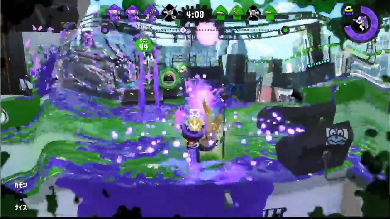 【スプラトゥーン2】アミーボ忍者ギアがカッコよすぎる！スプラマニューバーコラボとの相性も良き！