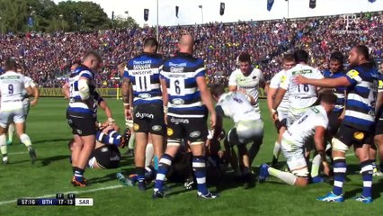 Bath v Saracens - 2nd Half - RD 2 - Aviva Premiership 2017:18