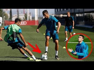Cristiano Ronaldo READY ⚽ CRAZY SOLO GOAL in Training 12-09-2017
