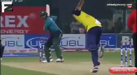 Shoaib Malik & Imad Wasim Partnership -- Last 4 Overs of Pak Innings -- World XI Tour of Pakistan