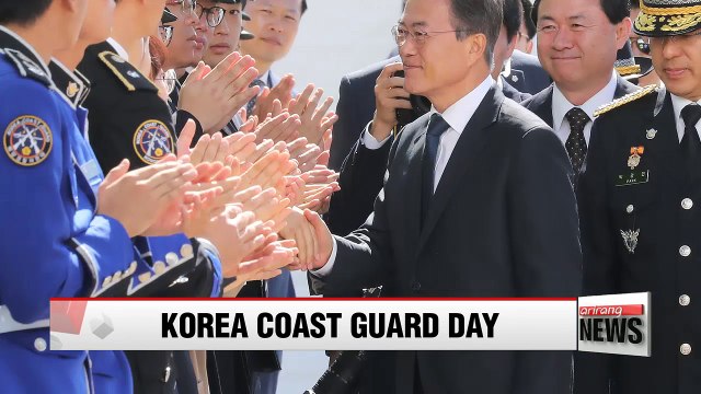 President Moon orders reinstalled coast guard to ensure nation's safety and security
