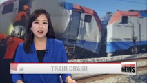 One dead, six injured after two trains collide in Gyeonggi-do Province