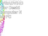 LB1 High Performance New USB to VGADVIHDMI Adapter for Desktop Laptop Computer Notebook