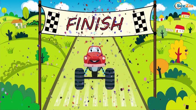 Construction Trucks: The Big Truck & Dump Truck & Crane at work - Cars & Trucks Cartoon for kids